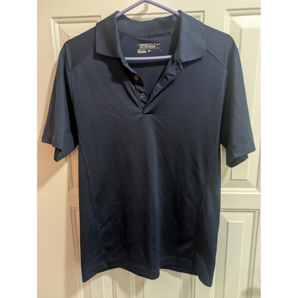 Nike Other - Nike Golf Tour Performance Dri-FIT Polo Shirt Mens Small Navy Blue Short Sleeve